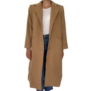 Fleurette Camel Hair Trench Coat